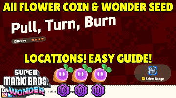 Mario Wonder | Pull Turn Burn Guide | Deep Magma Bog