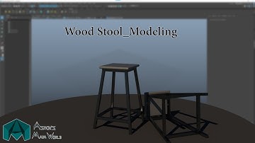 Mastering Maya: Crafting a Stunning 3D Stool #3dmodeling #art