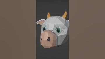 Modeling a Cow in Blender [TIMELAPSE]