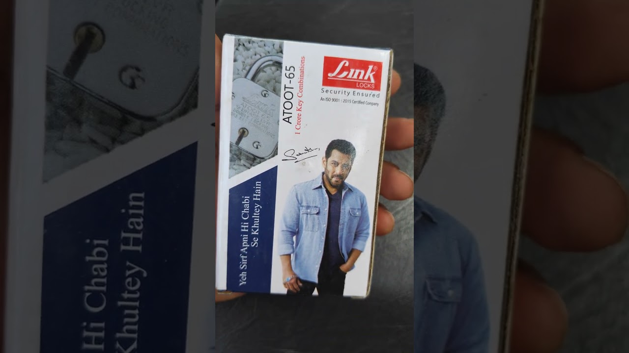 Link Atoot 65 Lock | Steel Body | Hardened Shackle