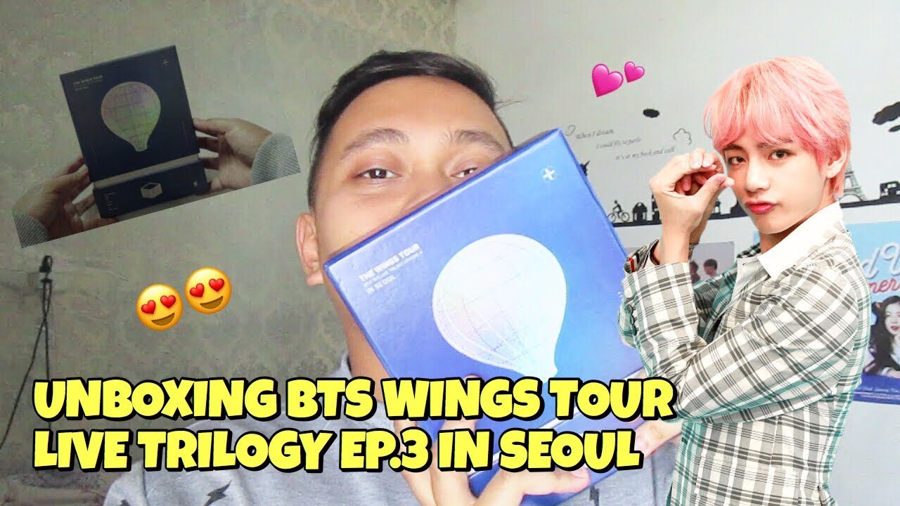 BTS THE WINGS TOUR LIVE TRILOGY EPISODE 3 IN SEOUL UNBOXING [Bahasa Indonesia]