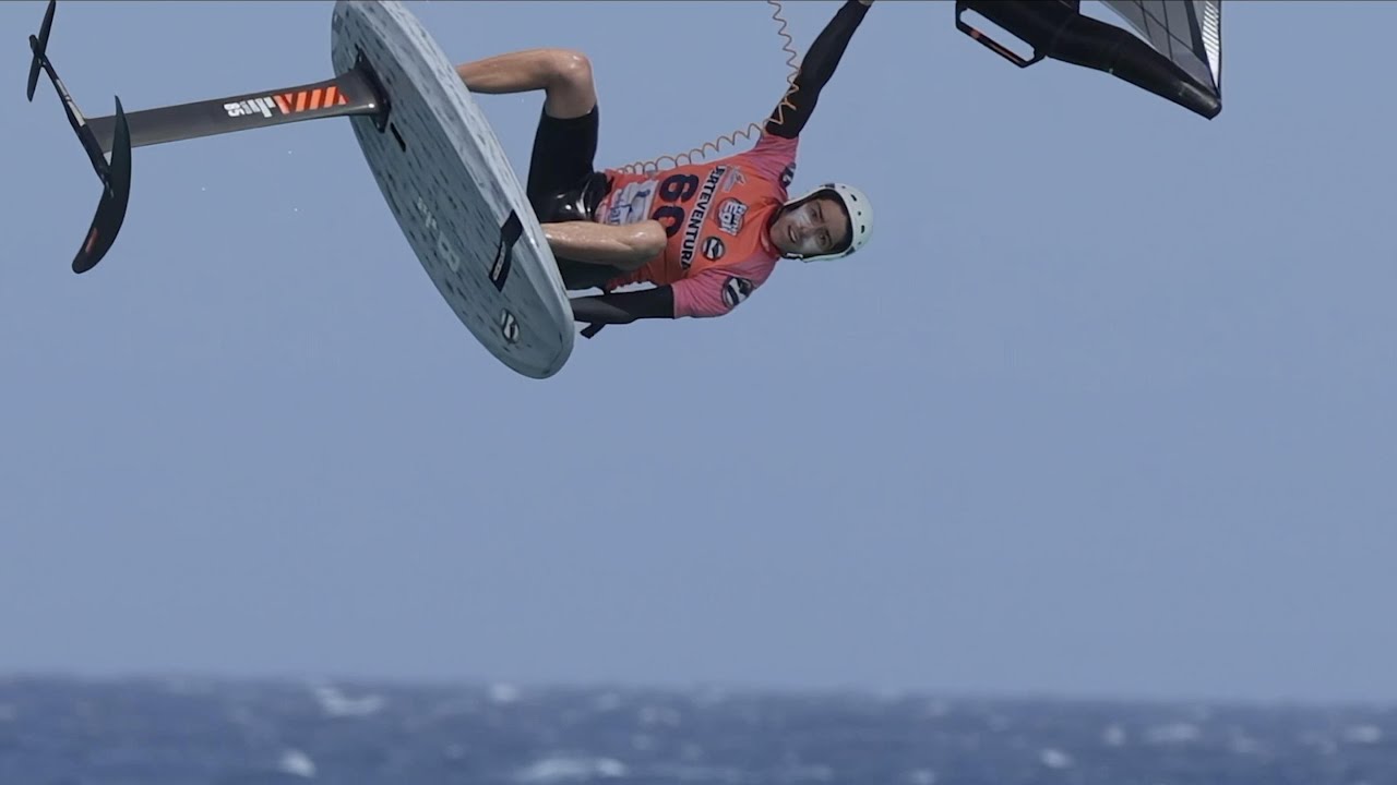 Wingfoil Slow Motion Action