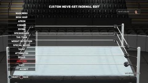 WWE 2K18 Nikki Cross Updated Moveset