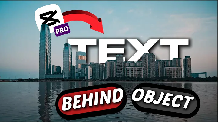 Text Behind Object In Capcut PC Tutorial (Pro Version - 2 Examples) 