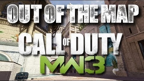 Searcch | MW3 Trickshot Spots Out of The Map Tutorial | Resistance & Underground