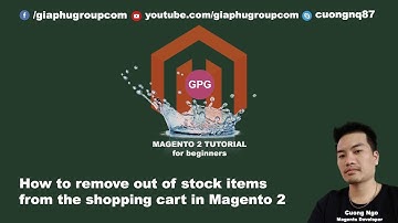 How to remove out of stock items from the shopping cart in Magento 2