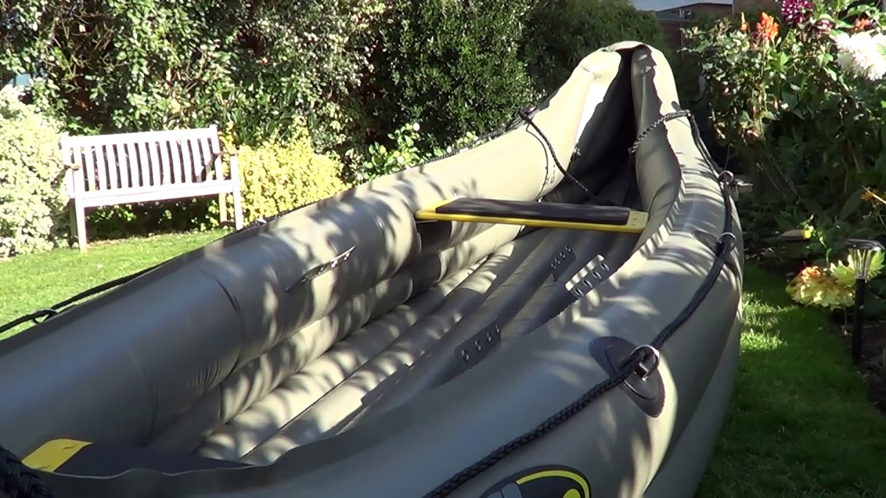 A Look At The Zodiac Jumbo Indio Inflatable Canoe - YouTube