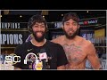 Anthony Davis talks about first NBA Championship, gets videobombed by Javale McGee | SC with SVP