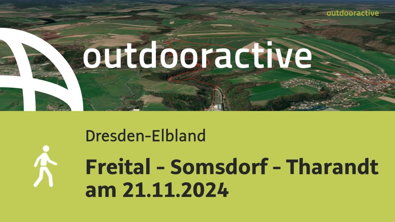 Wanderung in Dresden Elbland: Freital - Somsdorf - Tharandt am 21.11.2024