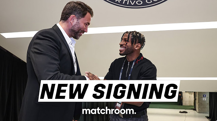 Andy Cruz Olympic Gold Medalist & Amateur Sensational Joins Matchroom