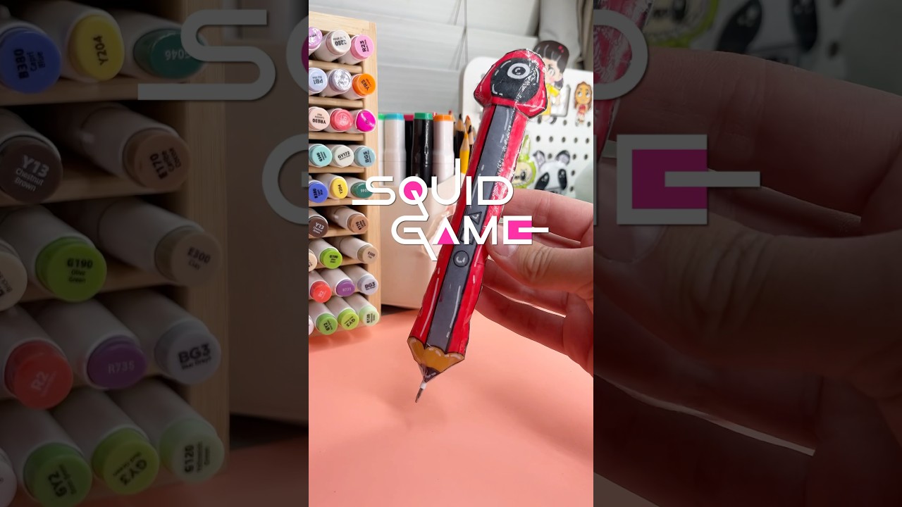 ❤️Cute Paper squishy pen! 