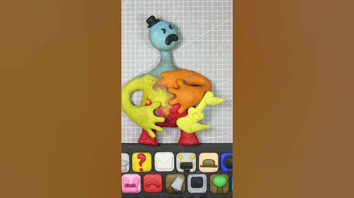 Sprunki - A fun story of Mard Retake x Doey Poppy Playtime 4, made with stop-motion clay animation!