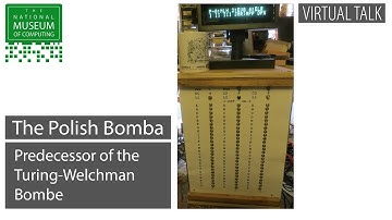 The Polish Bomba - predecessor of the Turing-Welchman Bombe | Virtual Talk