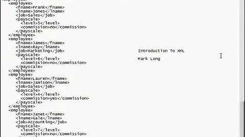 XML Tutorial   1 Introduction