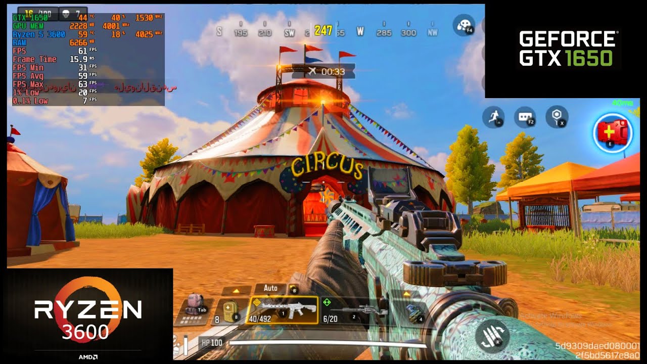 Cod Graphics Max Call Of Duty Mobile | Max Graphics | GTX 1650 4GB + Ryzen 5 3600 ...