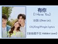  i have you   zhao lei hidden lovechiengpinyin lyrics