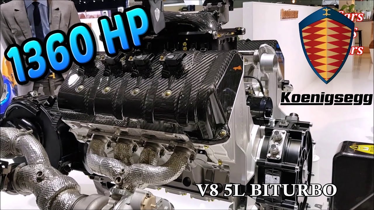 The Most Powerful and Lightest TwinTurbo V8 ENGINE in the World