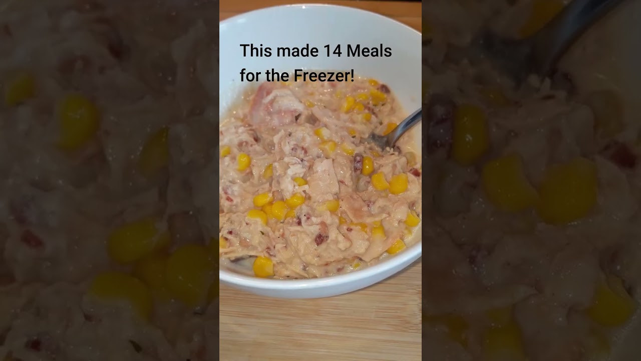 Bacon Chicken Ranch Slow Cooker Setting in Instant Pot Freezer Meal