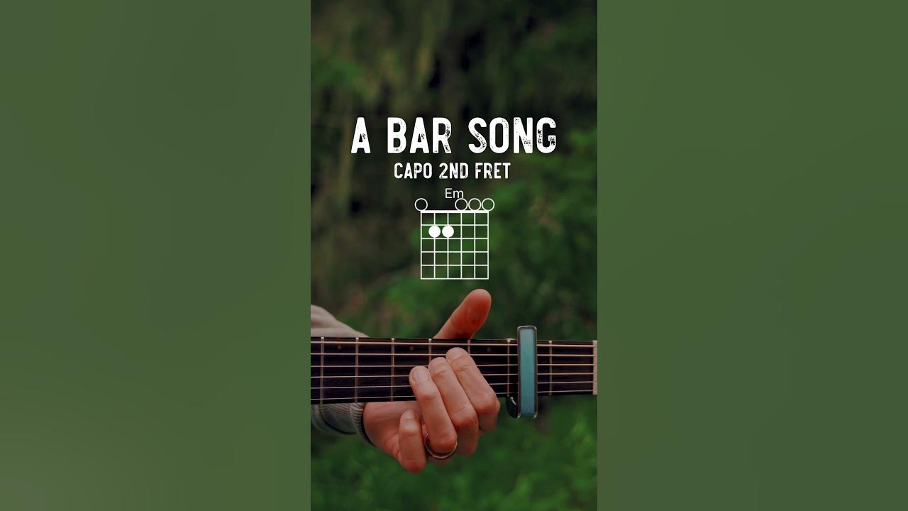 A Bar Song (Tipsy) Shaboozey Guitar Tutorial // Tipsy Guitar Lesson