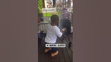 He making sliders 😂 #viral #youtube #videos #shorts LIKE AND SUBSCRIBE!!!