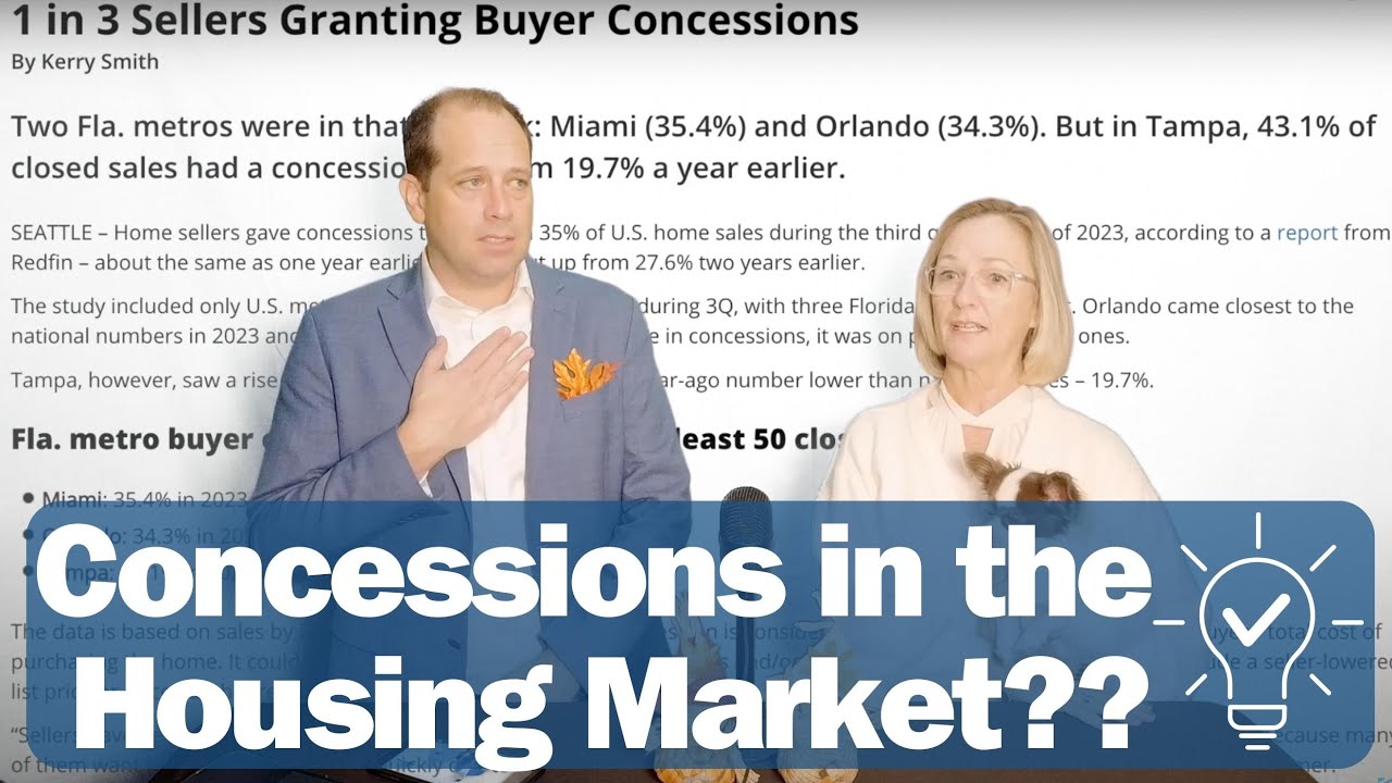 1 in 3 Sellers Grant Buyer Concessions | What is it?!