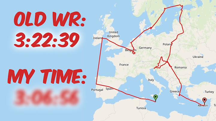[WR] Visiting All 27 EU Countries in 80 Hours