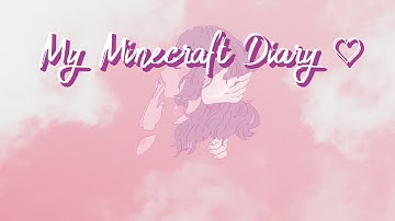 MINECRAFT EPISODE 1 : INTRO VIDEO 📹 | MY MINECRAFT DIARY 📖