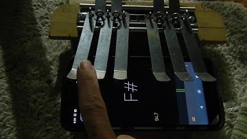 Entonal tuner feeler gauge lamellophone beta test