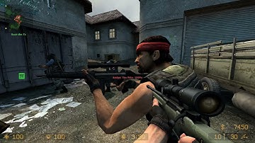 Counter Strike Source Tides Bots 1 Just Only Sniper Rifles