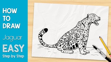 How to Draw a Jaguar in 5 MINUTES (Easy, Step by Step)