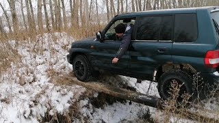 Митцубиси паджеро пинин замена коробки и раздатки фулл тайма на суперселект.