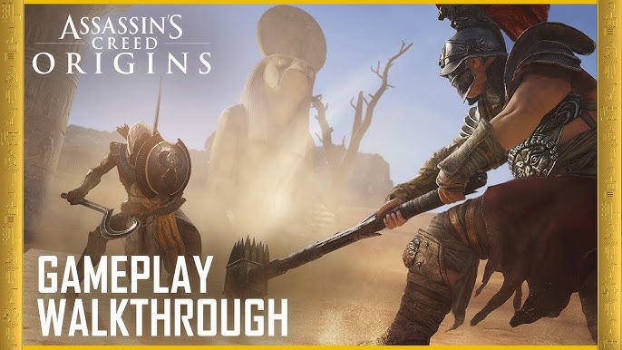 Assassin's Creed Origins: E3 2017 Gameplay Trailer [4K]