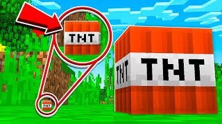 HOW TO MAKE THE TINIEST TNT BLOCK IN MINECRAFT! HOW TO MAKE THE TINIEST TNT BLOCK IN MINECRAFT!