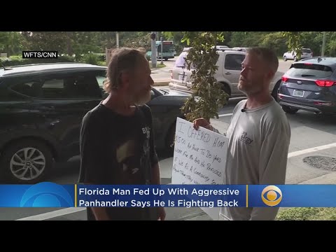 Man Fed Up With Aggressive Panhandlers Fights Back