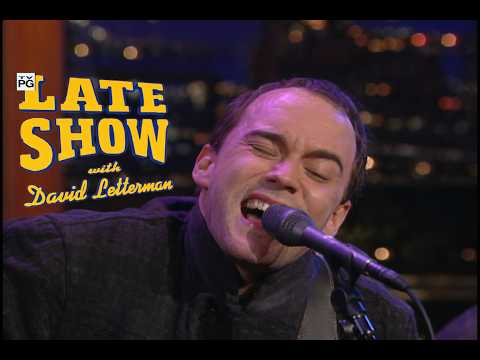 Dave Matthews Band - So Much To Say (Live, Late Show with David Letterman) 4.30.96 Fresh VHS Rip