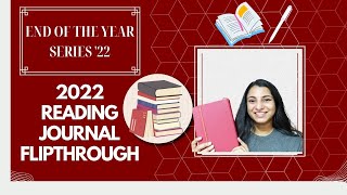 Reading Journal 2022 Flipthrough | The End of the Year Series 22