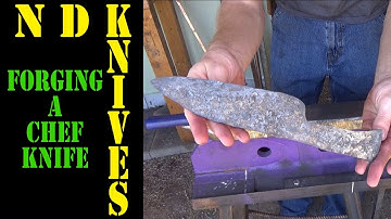 Western Chef Knife Part 1 - Forging
