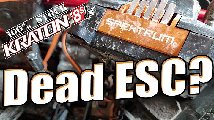 Arrma Kraton 8s 1/5th scale stock Spektrum Smart ESC Dead after 1 run??
