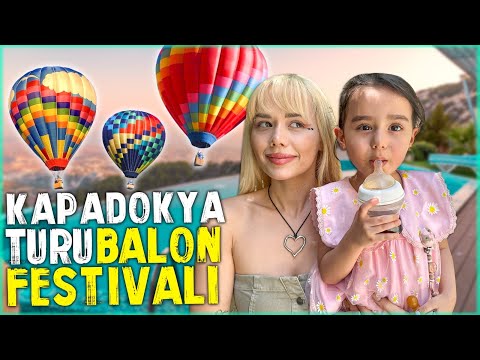 KAPADOKYA TURU !! | BALON FESTİVALİ! / VLOG @OykuKarta