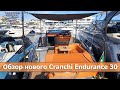 Обзор нового двухкаютного катера Cranchi Endurance 30 (рестайлинговая версия 2020)