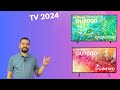 Samsung DU7000 VS DU8000 2024 مقارنة بين شاشات سامسونج كرستال اهم الاختلافات و اية افضل للشراء