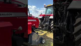 @masseyfergusonukeire at @CrawfordsGroup grassland demo day 🚜 #farmersguide #farmmachinery #agri