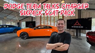 Dodge Executive Team Discusses The New 2026 Dodge Charger Sixpack Scat Pack
