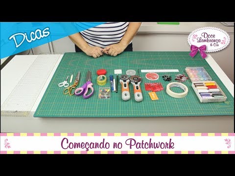 Vídeo: O Que é Patchwork: Quais Materiais São Necessários