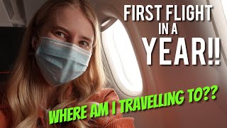 Flying for the first time in a year - this feels so weird!