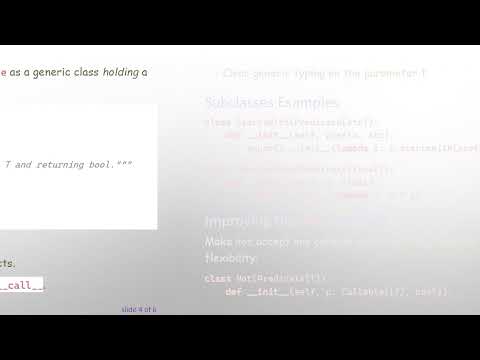 Modern Predicate Generics in Python 3.13: A Practical Guide