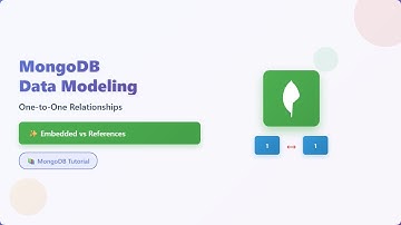 MongoDB Data Modeling: Master One-to-One Relationships