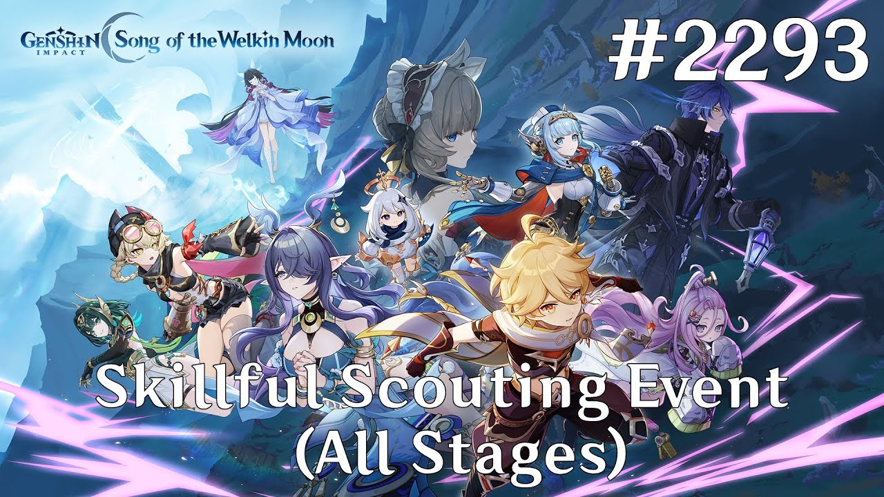 Genshin Impact Walkthrough Part 2293 - Skillful Scouting Event [All Stages] (No Commentary)