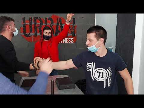 მოყვარულთა შეჯიბრი მკლავჭიდში Urban Fitness-ში