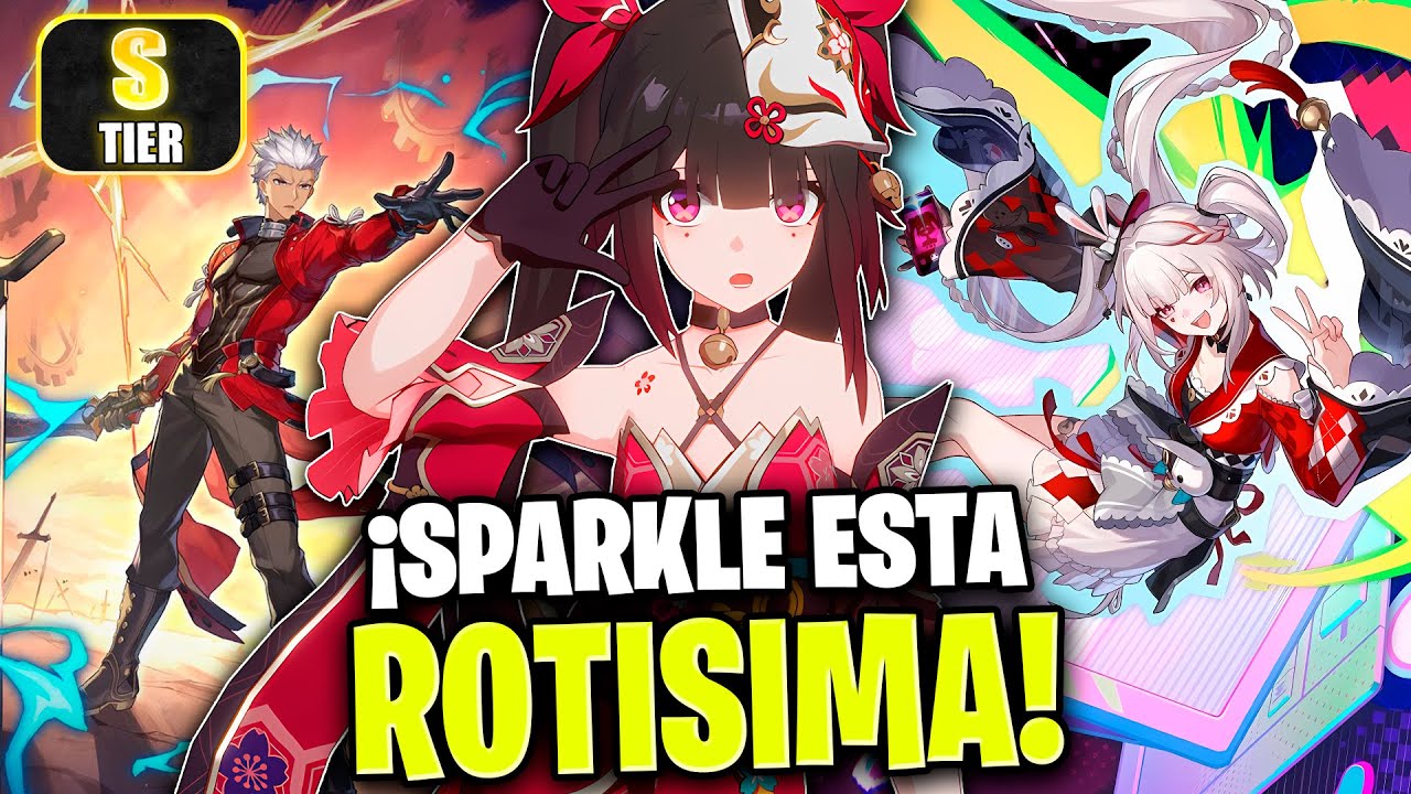 Todos los BUFFS de Sparkle en la 4.0 😱 ¡Ahora sí está ROTÍSIMA! Honkai Star Rail